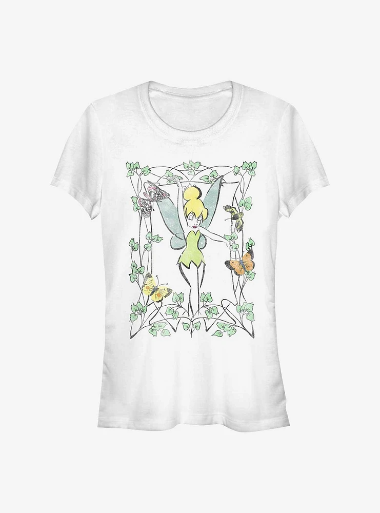 Disney Tinker Bell Illustration Girls T-Shirt