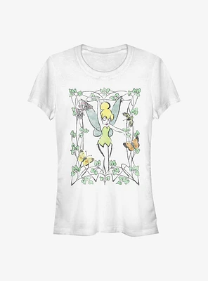 Disney Tinker Bell Illustration Girls T-Shirt