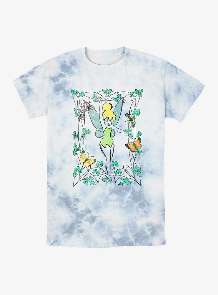 Disney Tinker Bell Illustration Tie-Dye T-Shirt
