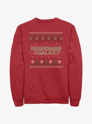 Marvel Guardians of the Galaxy Christmas Sweatshirt