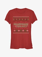 Marvel Guardians of the Galaxy Christmas Girls T-Shirt