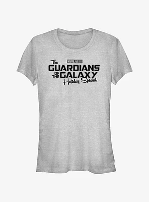 Marvel Guardians of the Galaxy Holiday Special Logo Girls T-Shirt