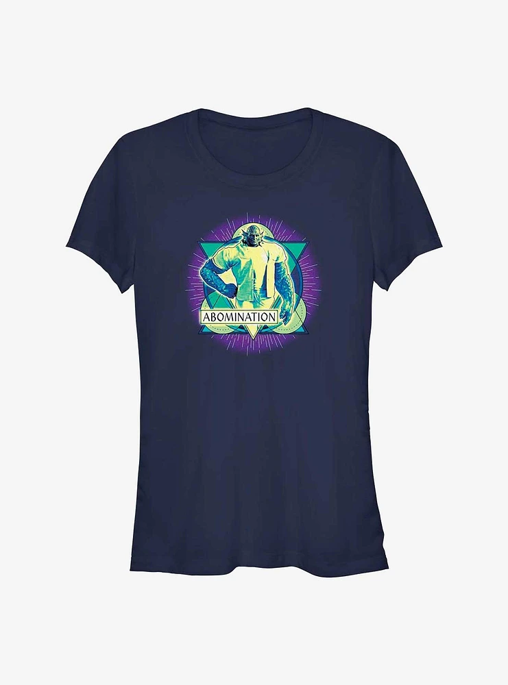 Marvel She-Hulk: Attorney At Law Abomination Badge Girls T-Shirt