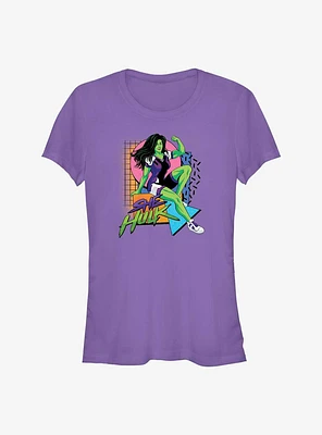 Marvel She-Hulk: Attorney At Law Retro Strong Girls T-Shirt