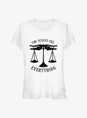 Marvel Moon Knight Scales See Everything Girls T-Shirt