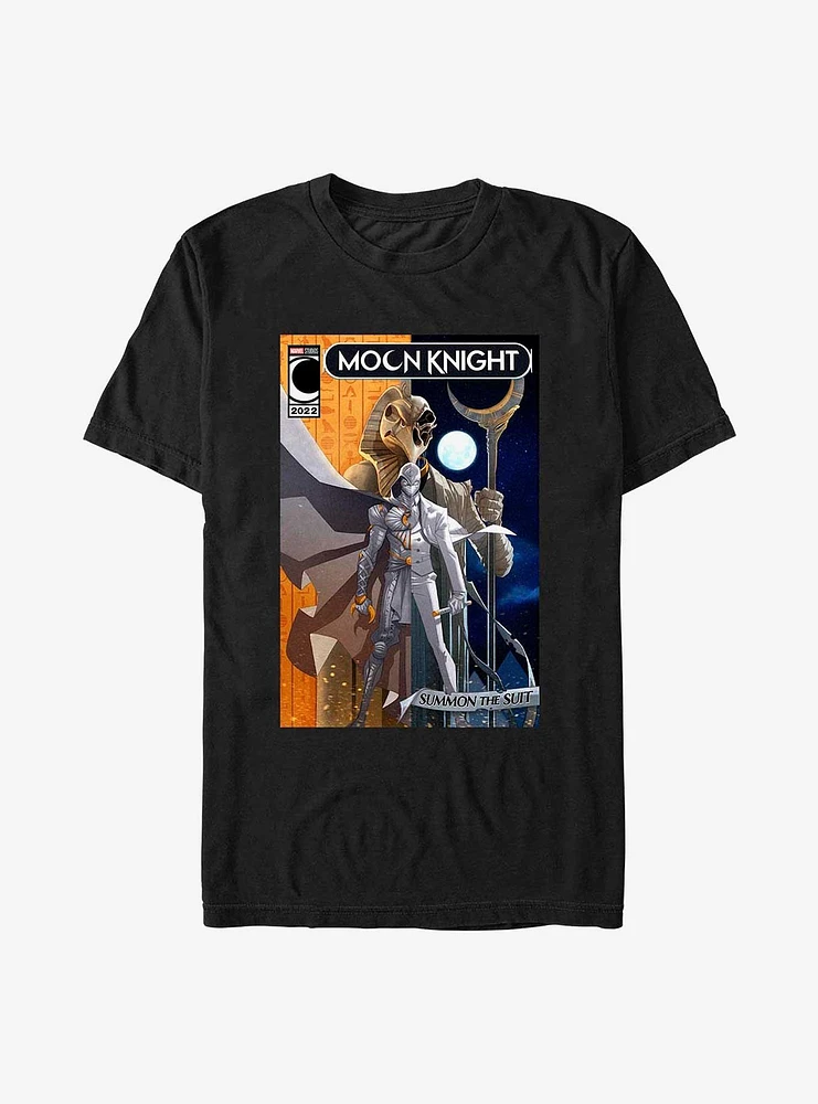 Marvel Moon Knight Summon The Suit Comic Cover T-Shirt