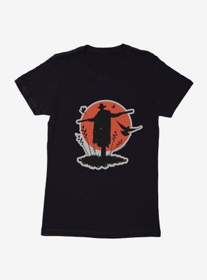 Jeepers Creepers Scarecrow Moon Womens T-Shirt