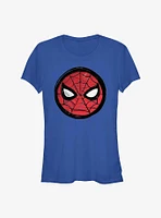 Marvel Spider-Man 60th Anniversary Spidey Eyes Badge Girls T-Shirt