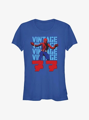 Marvel Spider-Man 60th Anniversary Vintage '77 Spidey Girls T-Shirt