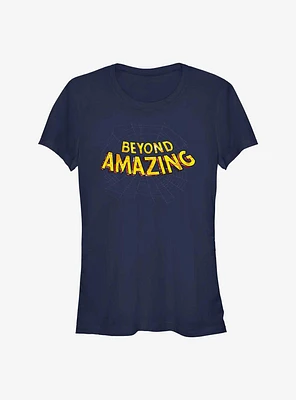 Marvel Spider-Man 60th Anniversary Web Beyond Amazing Girls T-Shirt