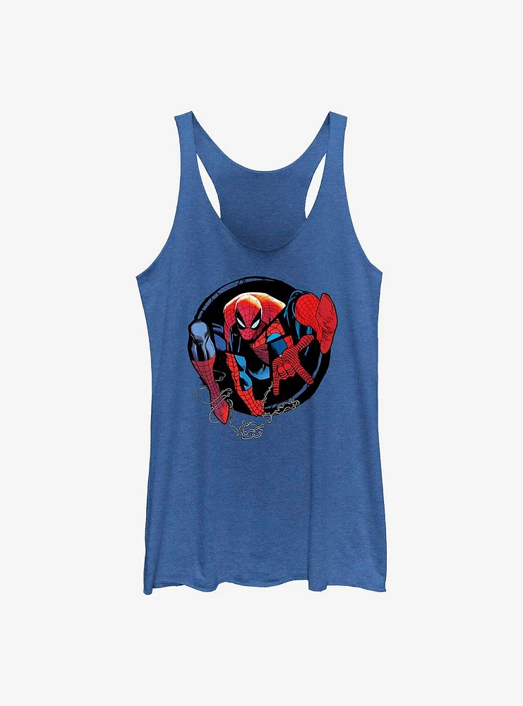 Marvel Spider-Man 60th Anniversary Spidey Jump Girls Tank