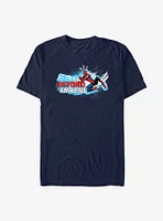 Marvel Spider-Man 60th Anniversary Beyond Amazing Swing Pose T-Shirt