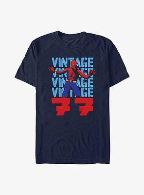 Marvel Spider-Man 60th Anniversary Vintage '77 Spidey T-Shirt