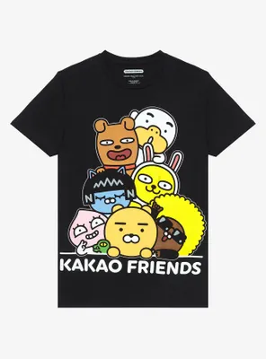 Kakao Friends Group Stack T-Shirt