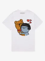 Kakao Friends Frodo & Neo Hug T-Shirt