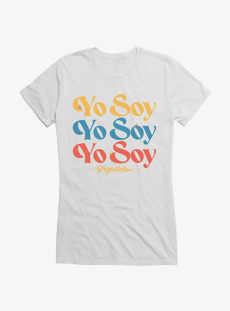 Yo Soy Orgulloso Girls T-Shirt