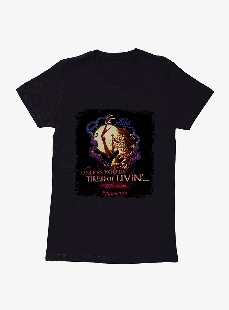 Pumpkinhead Keep Away Womens T-Shirt