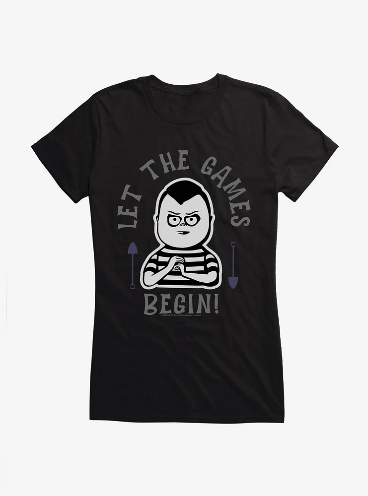 Addams Family Movie Games Begin Girls T-Shirt