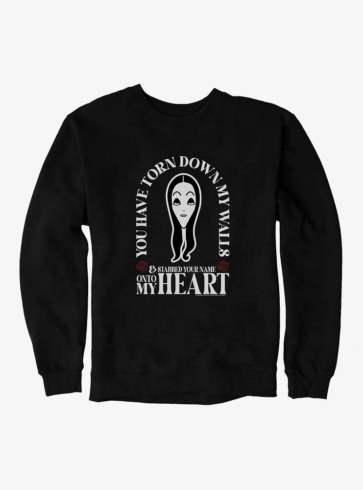 The Addams Family Torn Down My Walls Sweatshirt