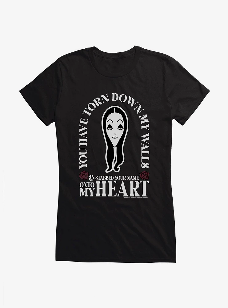 Addams Family Movie Torn Down My Walls Girls T-Shirt