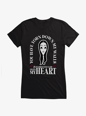 Addams Family Movie Torn Down My Walls Girls T-Shirt