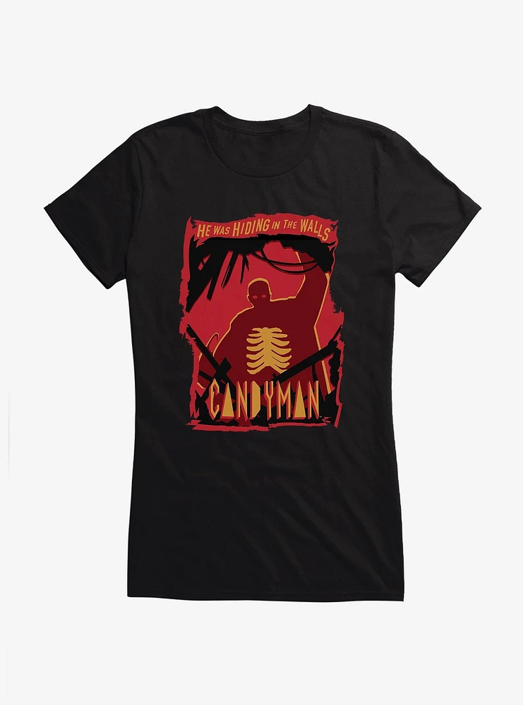 Candyman Hiding The Walls Girls T-Shirt