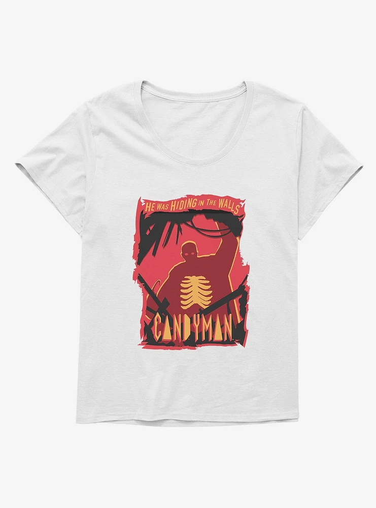 Candyman Hiding The Walls Girls T-Shirt Plus