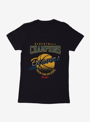 Teen Wolf Basketball Champions Womens T-Shirt