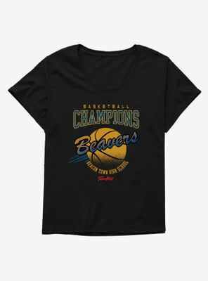 Teen Wolf Basketball Champions Womens T-Shirt Plus