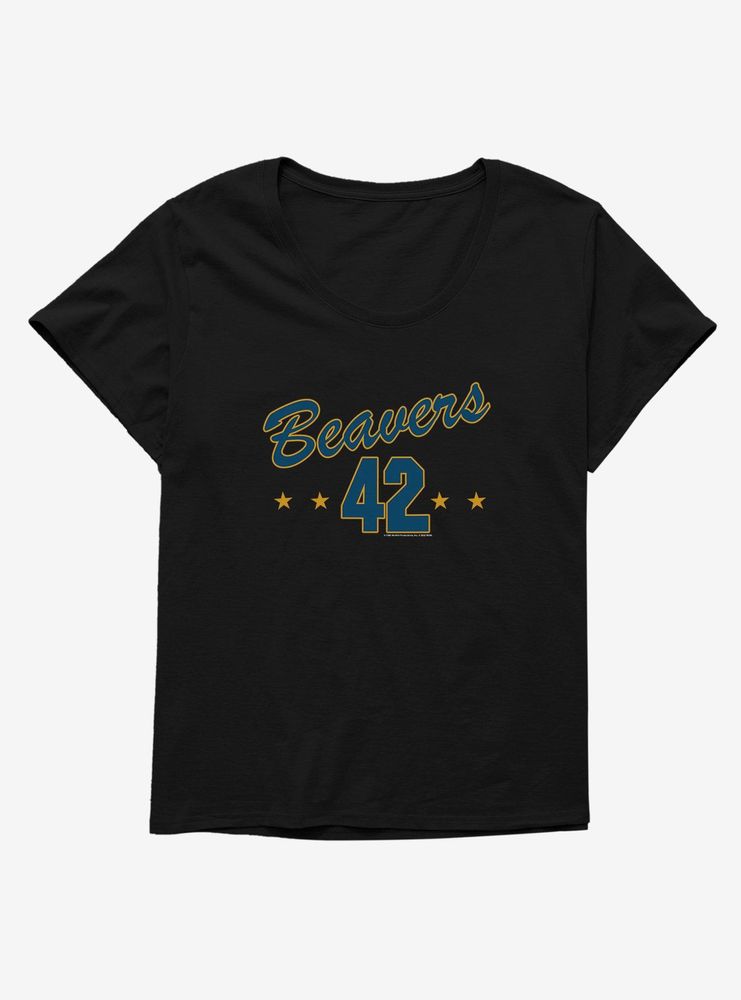 Teen Wolf Beavers 42 Womens T-Shirt Plus