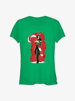 Marvel Guardians of the Galaxy Holiday Special Mantis Candy Cane Hug Girls T-Shirt