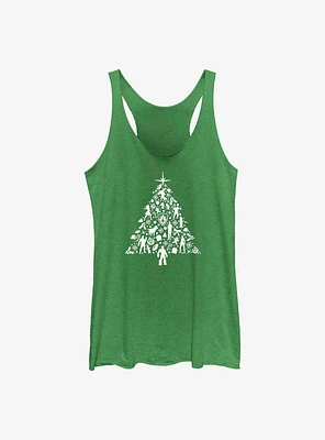 Marvel Guardians of the Galaxy Holiday Special Tree Girls Tank