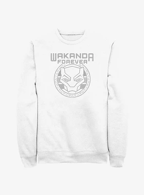 Marvel Black Panther: Wakanda Forever Badge Logo Sweatshirt