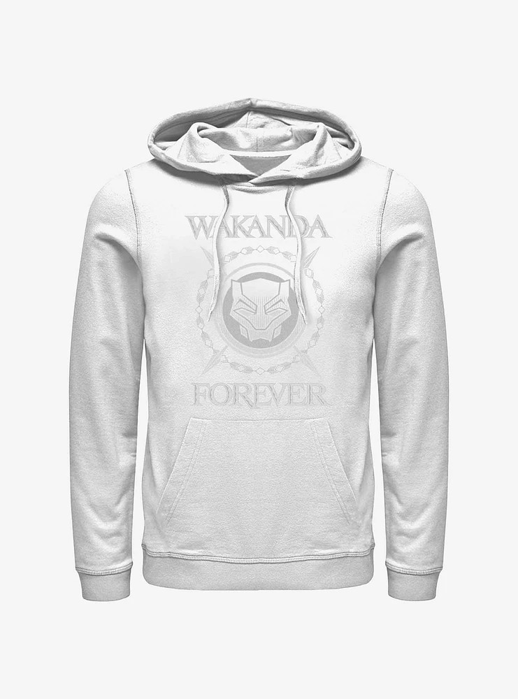 Marvel Black Panther: Wakanda Forever Crossed Spears Logo Hoodie