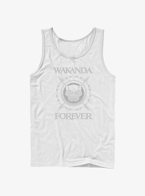 Marvel Black Panther: Wakanda Forever Crossed Spears Logo Tank