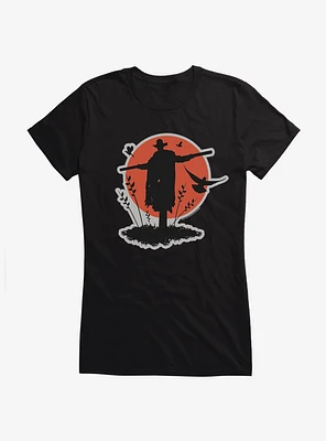 Jeepers Creepers Scarecrow Moon Girls T-Shirt