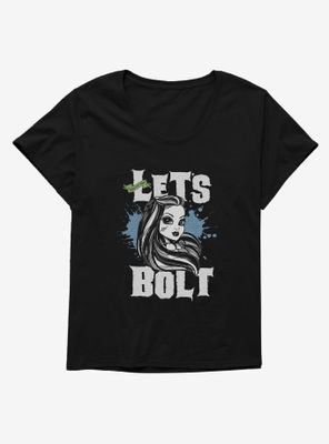 Monster High Let's Bolt Womens T-Shirt Plus