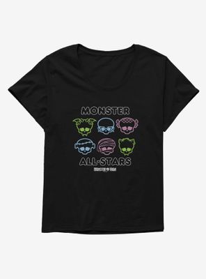 Monster High All-Stars Womens T-Shirt Plus