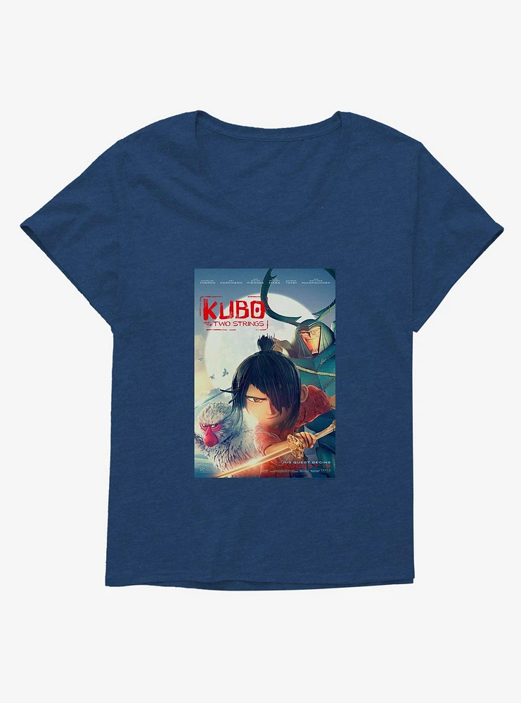 Kubo And The Two Strings Poster Girls T-Shirt Plus