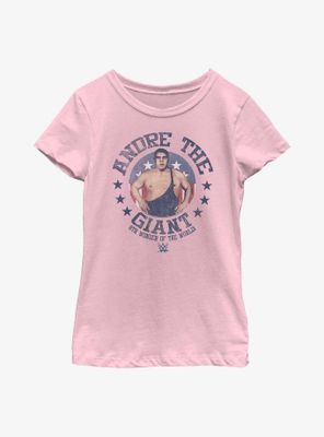 WWE Andre The Giant Retro Youth Girls T-Shirt