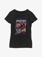 WWE Macho Man Randy Savage Retro Youth Girls T-Shirt