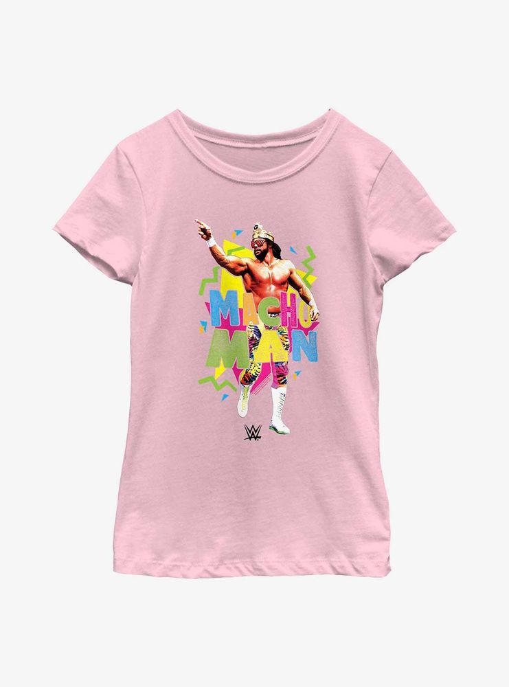 WWE Macho Man Randy Savage '80s Youth Girls T-Shirt