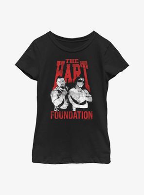 WWE The Hart Foundation Youth Girls T-Shirt