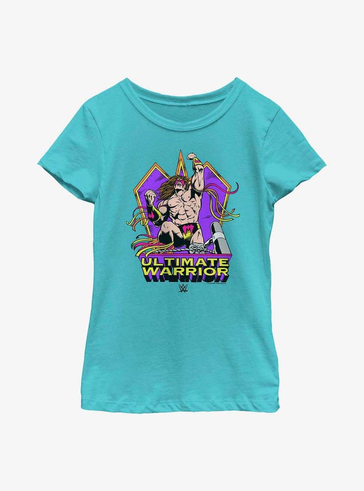 WWE UltImate Warrior Comic Youth Girls T-Shirt