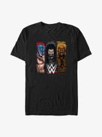 WWE Rey Mysterio, Roman Reigns & Bobby Lashley T-Shirt