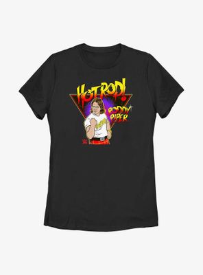 WWE Hot Rod Roddy Piper Womens T-Shirt