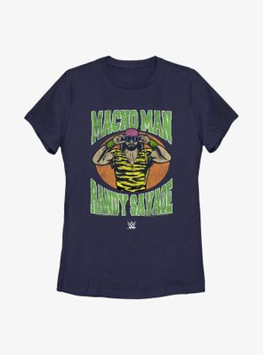 WWE Macho Man Randy Savage Retro IconWomens T-Shirt
