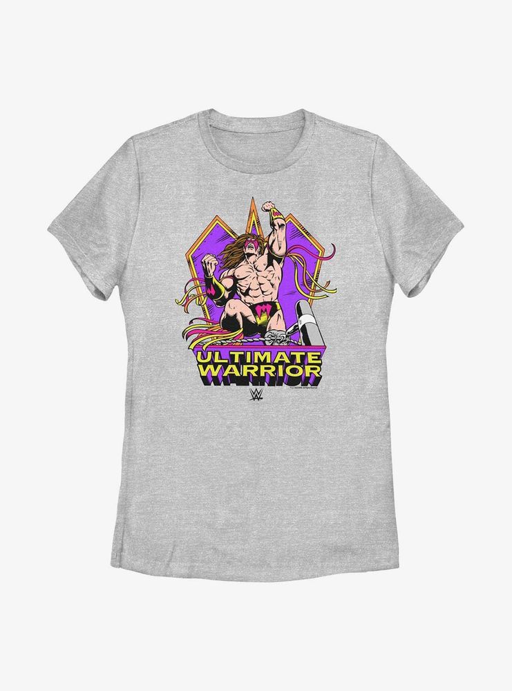 WWE UltImate Warrior Comic Womens T-Shirt