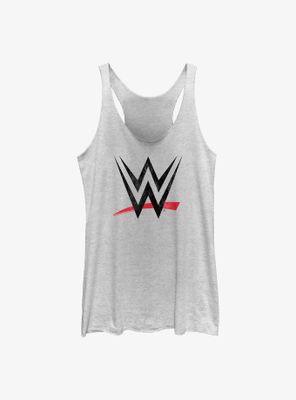 WWE Distressed Logo Womens Tank Top