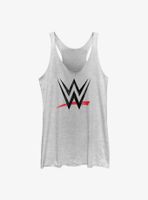 WWE Distressed Logo Womens Tank Top